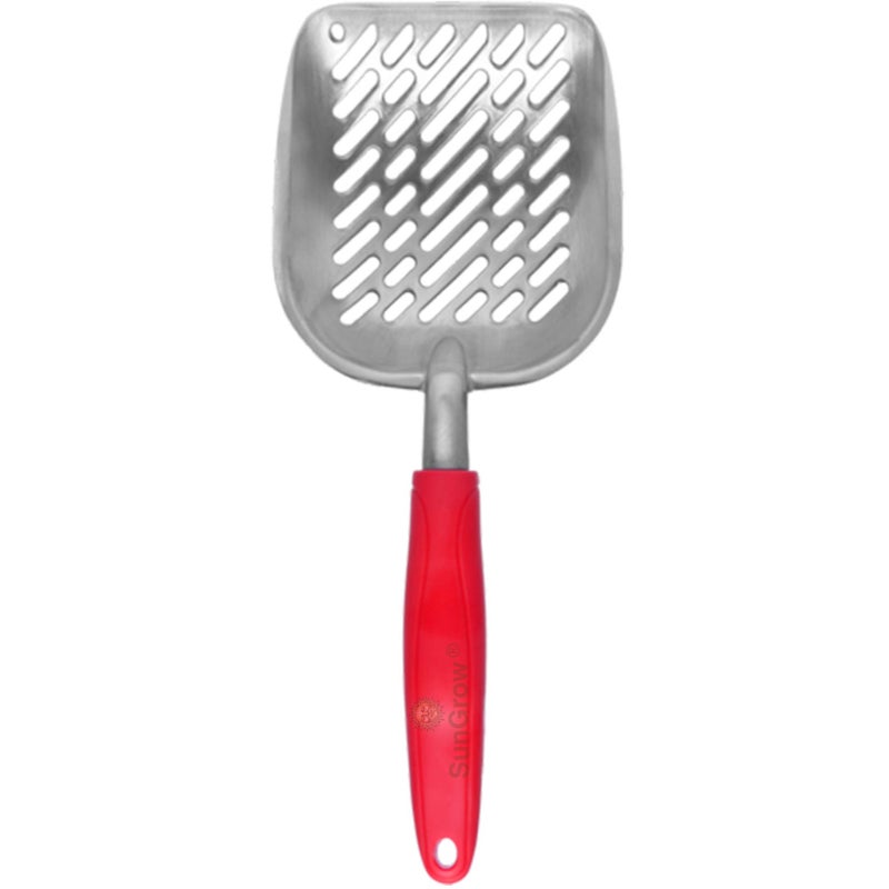 SunGrow Large Cat Litter Scoop, Life Transforming Cat Scooper, Reduces Hand Fatigue, Saves Clear Litter, Makes Scooping Faster and Easier - Image 1